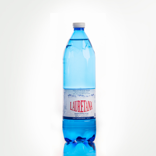 Lauretana Still Water Blue Plastic Bottle 1000 ml x 6 bottles