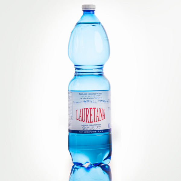 Lauretana Still Water Blue Plastic Bottle 1500 ml x 6 bottles