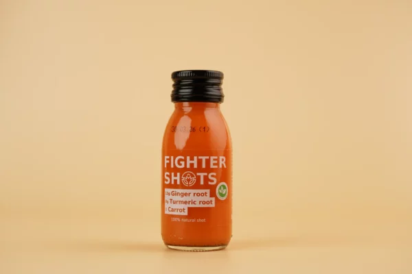 Fighter shots Carrot+ginger+turmeric 60ML x12